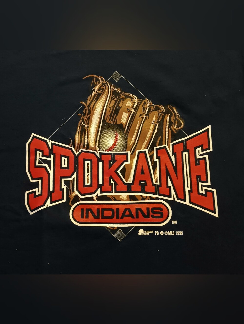 Vintage Spokane Indians t-shirt milb Baseball Colorado Rockies MLB